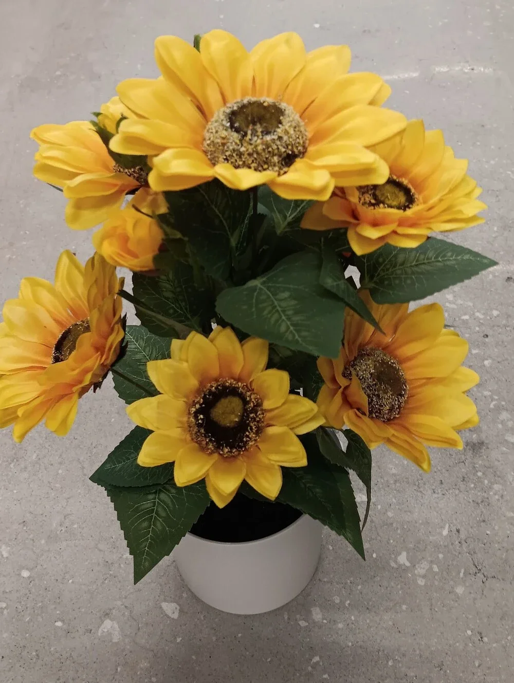 Artificial Yellow Sunflower Bouquet -
